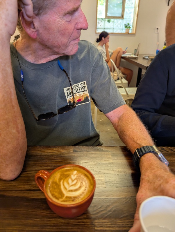 Mike With Coffee